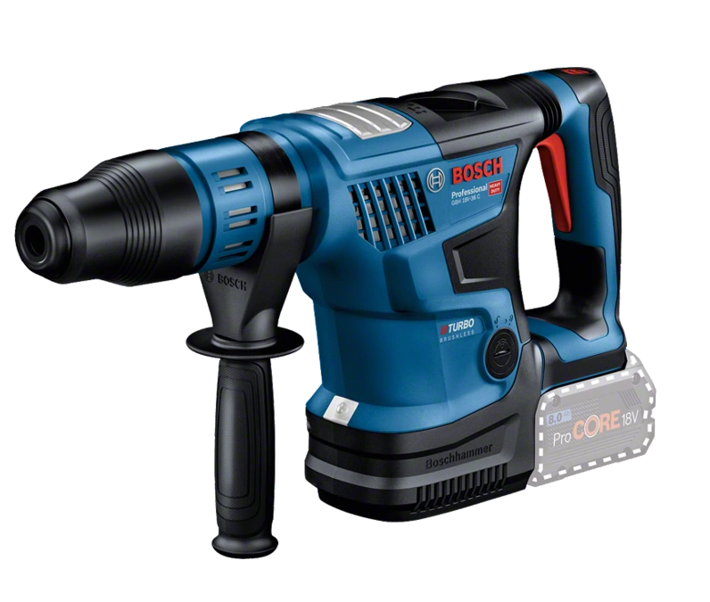 BOSCH CORDLESS ROTARY HAMMER BITURBO WITH SDS MAX GBH18V-36 